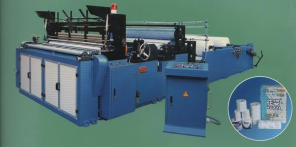 Series of Embossing Rewinding and Perforating Toilet Paper Machine , آلات تصنيع الورق