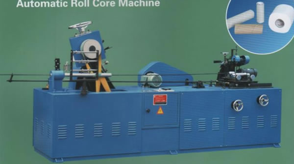 Automatic Roll Core Machine, آلات تصنيع الورق