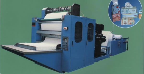 (180-210)/(2-6)Automatic Box-drawing Face Tissue Machine , آلات تصنيع الورق