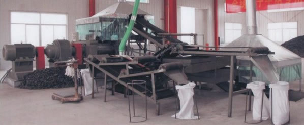 Annual output of 4000 tons 10-100 mesh rubber powder production line diagram of automated,Rubber Processing Machinery
