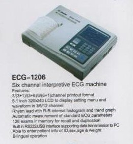  Máquina de ECG, Máquina de ECG