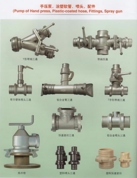 Pump of hand press,plastic-coated hose,fittings,spray gun,Farm Machinery & Equipment