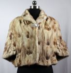 lady's fashion mink fur coat
