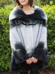 ady's mink fur coat with hood