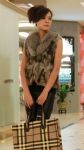 fox fur vest