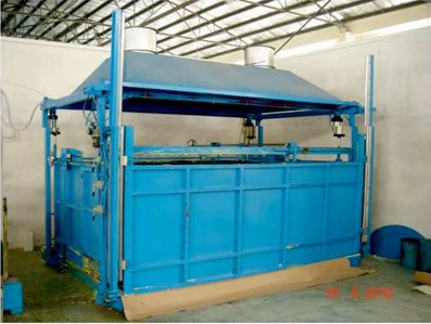 Automatic pneumatic foaming moulding,Sponge foam die