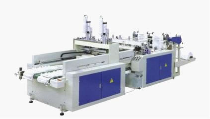 Full Automatic High Speed T-shirt Bag Making Machine, الات صناعة الحقائب