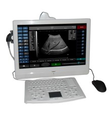 Tela LCD Touch Scanner de ultra-som, Medical Instrument