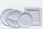 Disposable fiber tableware