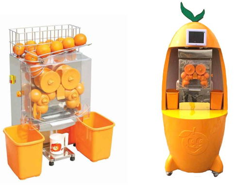 automatic orange juicer ,Snack trailer