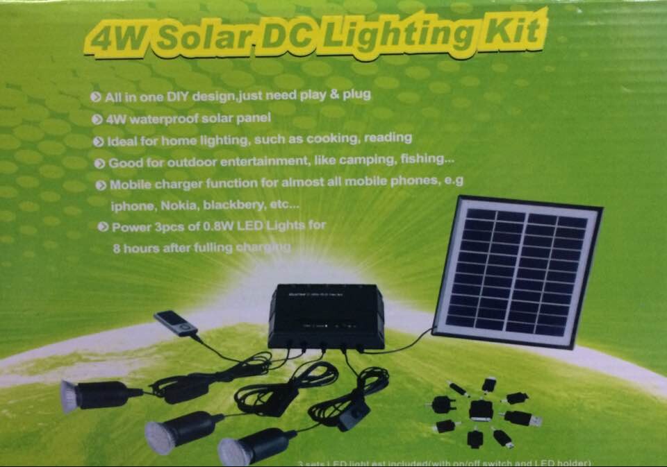 4W Solar DC lighting  kit,Solar Products